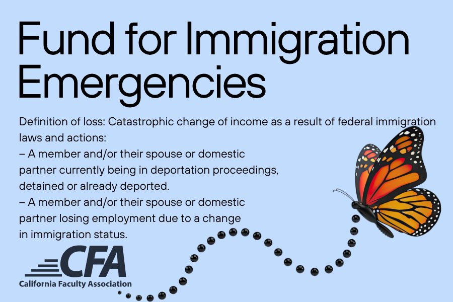CFA Expands Relief Fund to Include Immigration Emergencies and Man-Made Disasters   - California Faculty Association
