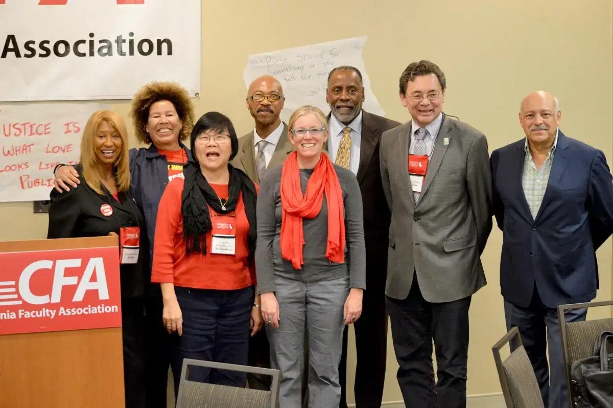 CFA members pose at the 2016 Equity Conference.