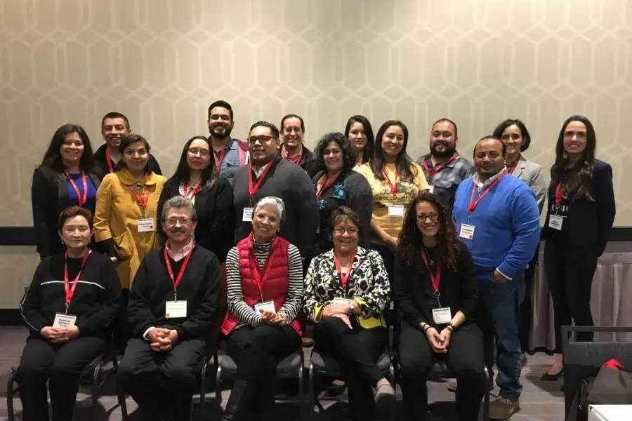 Caucus members at the Equity Conference 2020.