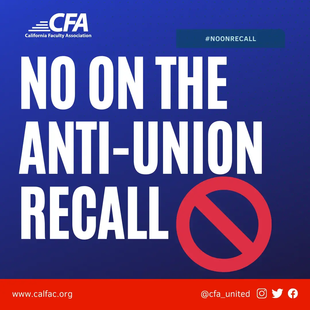 No on the Anti-Union Recall