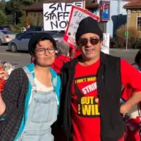 CFA Humboldt members and students rally.