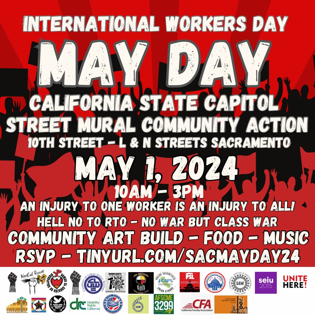 image with text on May Day