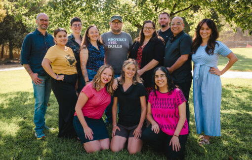 a group of people