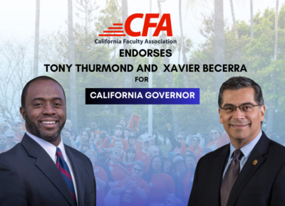 CA Governor Endorsement