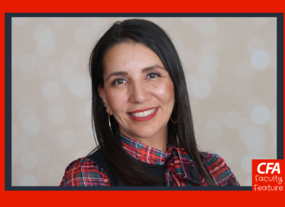 A portrait photo of CFA member Maribel Diaz
