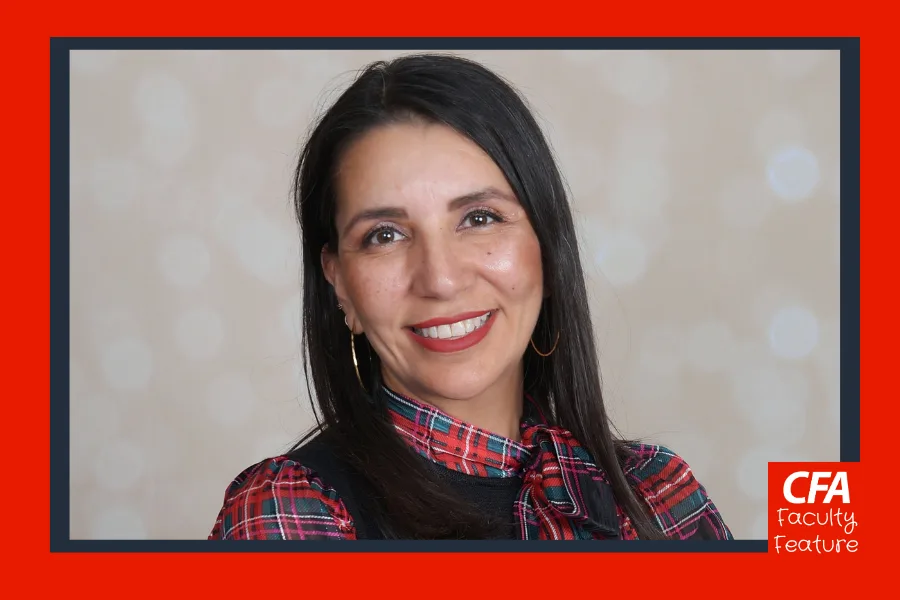 A portrait photo of CFA member Maribel Diaz