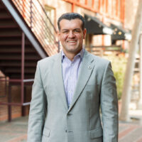 Candidate in gray suit