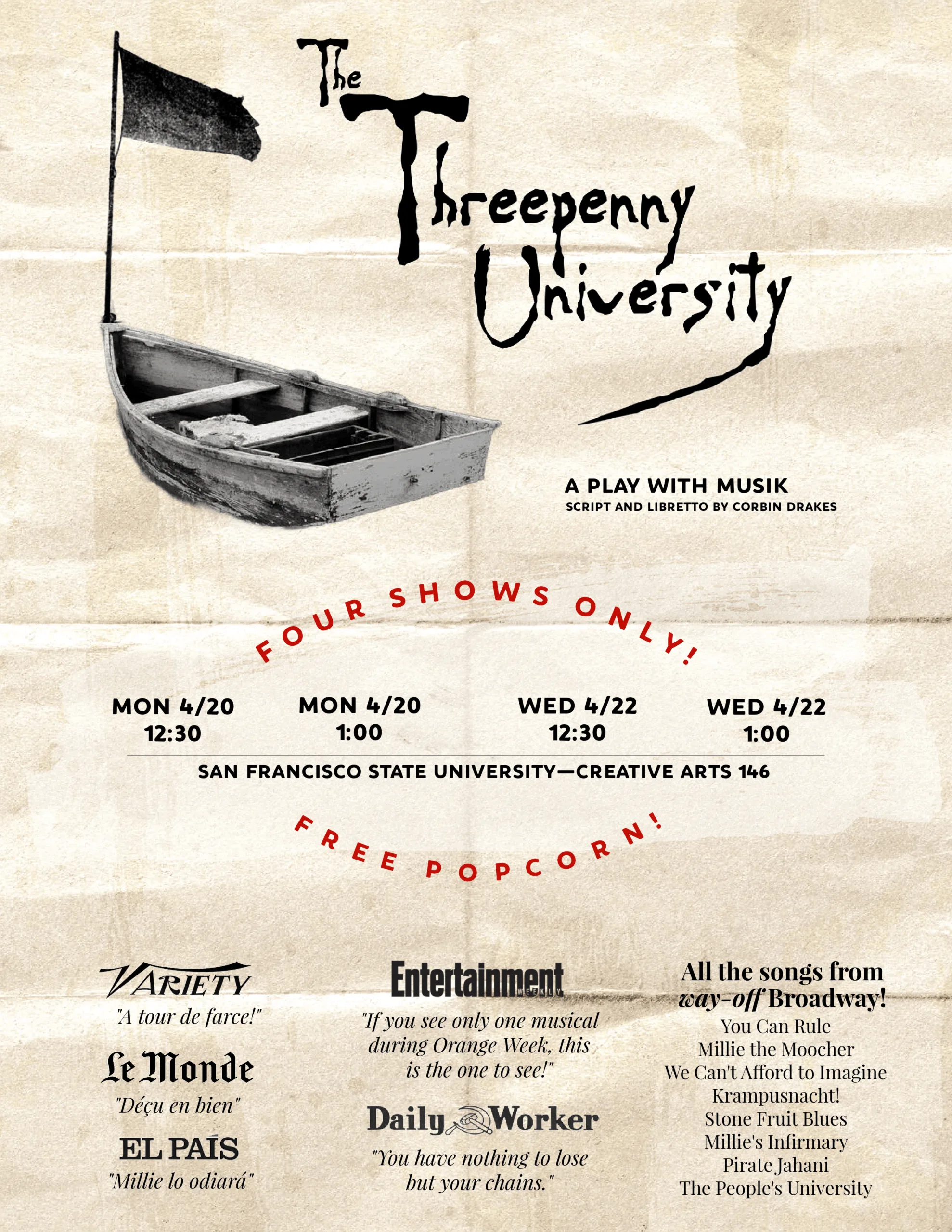 CFA-SFSU Orange Week Flyer