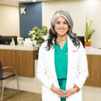 candidate in dr coat