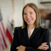 candidate in black jacket